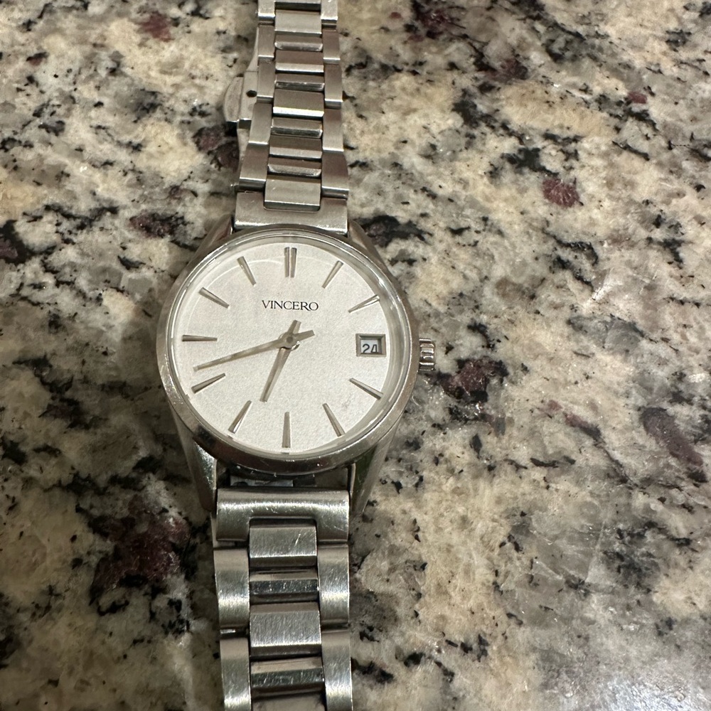 Vincero Bracelet Watch with White Dial